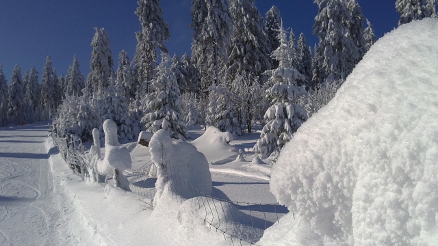 Schneeskulpturen Himmelsleiter 20150205