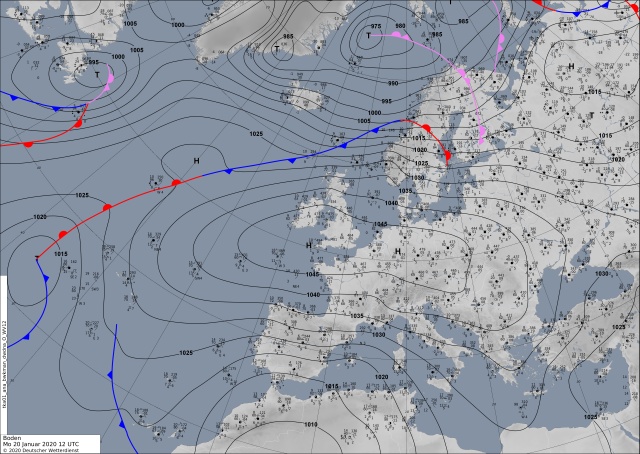 Bodenwetterkarte 20200120