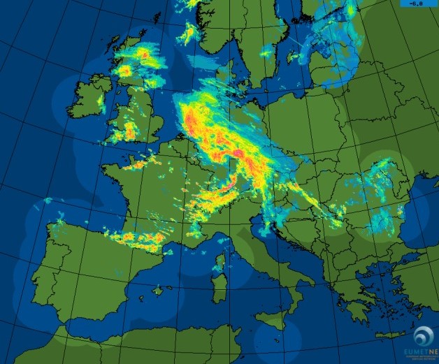 Bild Niederschlagsradar 20210129