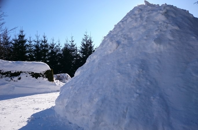 Schneeberge Hammerunterwiesenthal 20170106