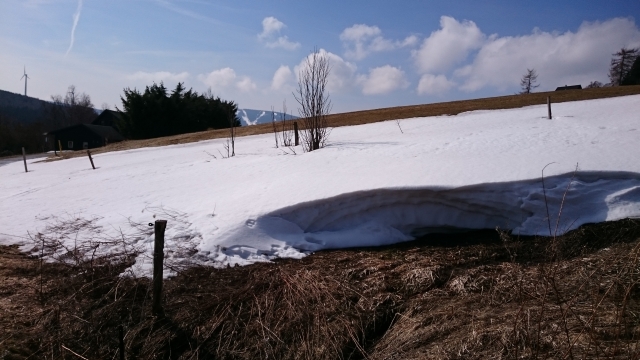 Schneereste um Hammerunterwiesenthal 20180330