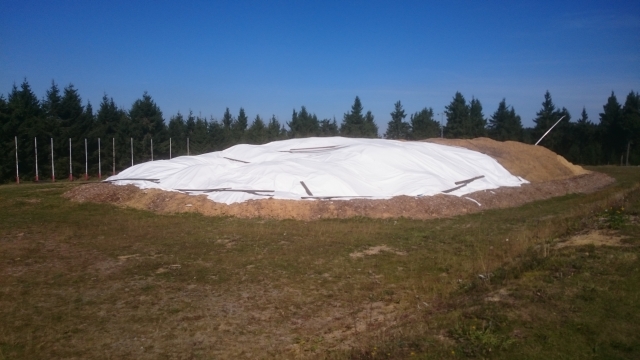 Schneedepot Sparkassenarena 20180918