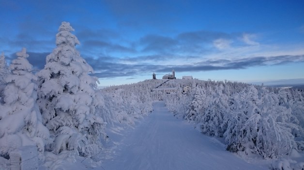 Blick zum Fichtelberg Bild 20181217