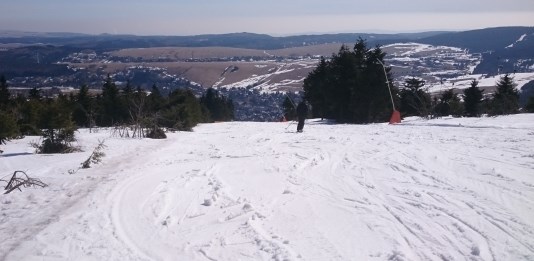 Skipiste Fichtelberg 20190330