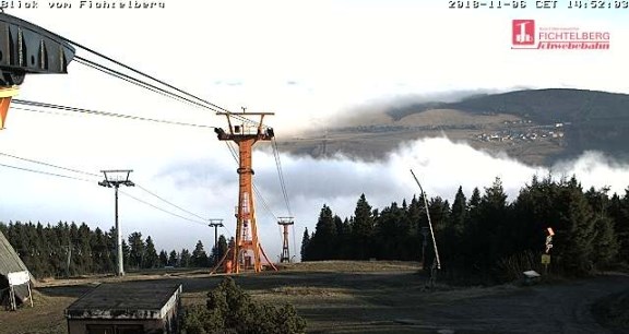 Fichtelberg über dem Nebel 20181106